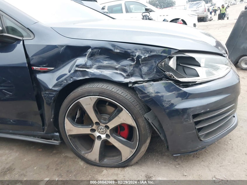 2017 VOLKSWAGEN GOLF GTI AUTOBAHN 4-DOOR/S 4-DOOR/SE 4-DOOR/SPORT 4-DOOR - 3VW4T7AU7HM011084