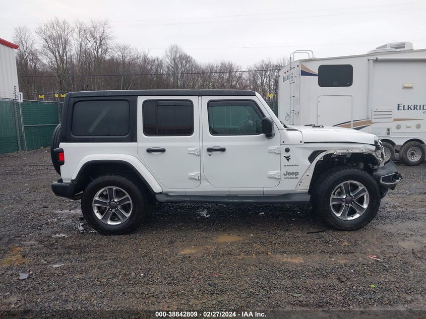 2019 JEEP WRANGLER UNLIMITED SAHARA 4X4 - 1C4HJXEN5KW634434