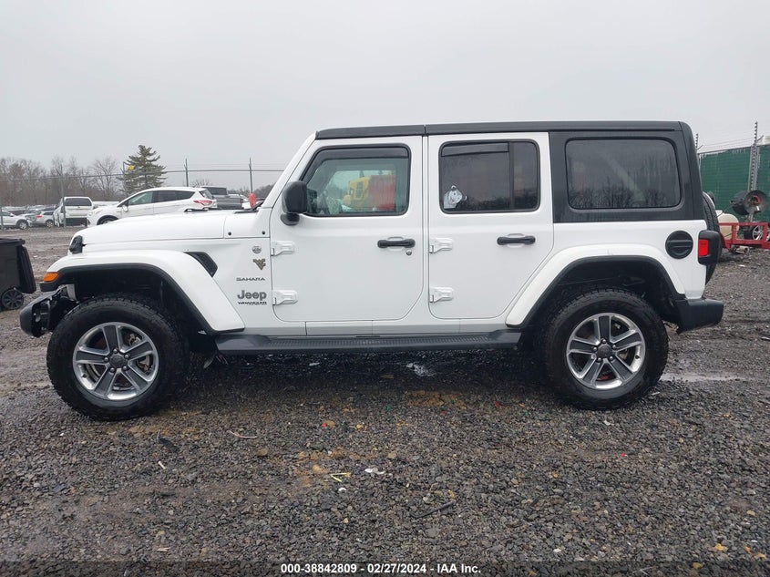 2019 JEEP WRANGLER UNLIMITED SAHARA 4X4 - 1C4HJXEN5KW634434