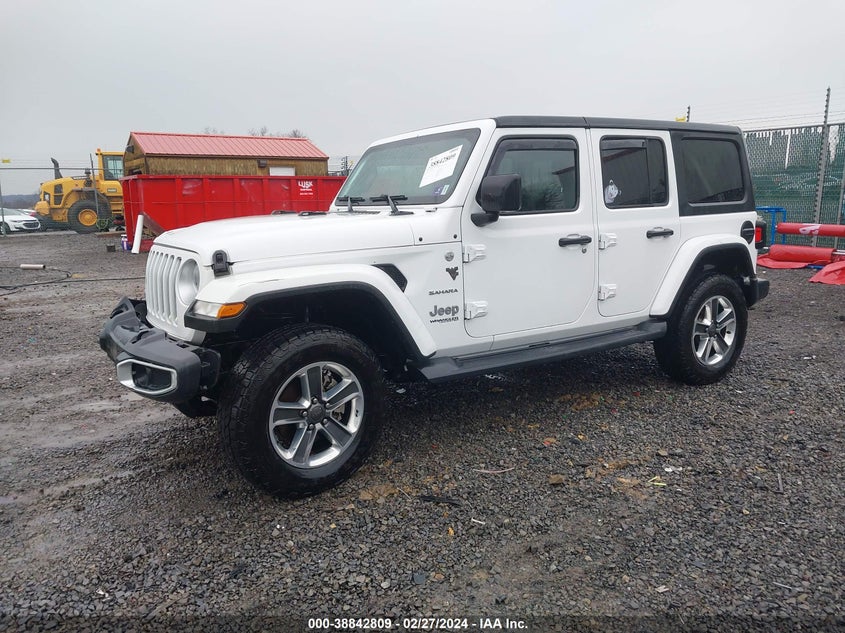 2019 JEEP WRANGLER UNLIMITED SAHARA 4X4 - 1C4HJXEN5KW634434
