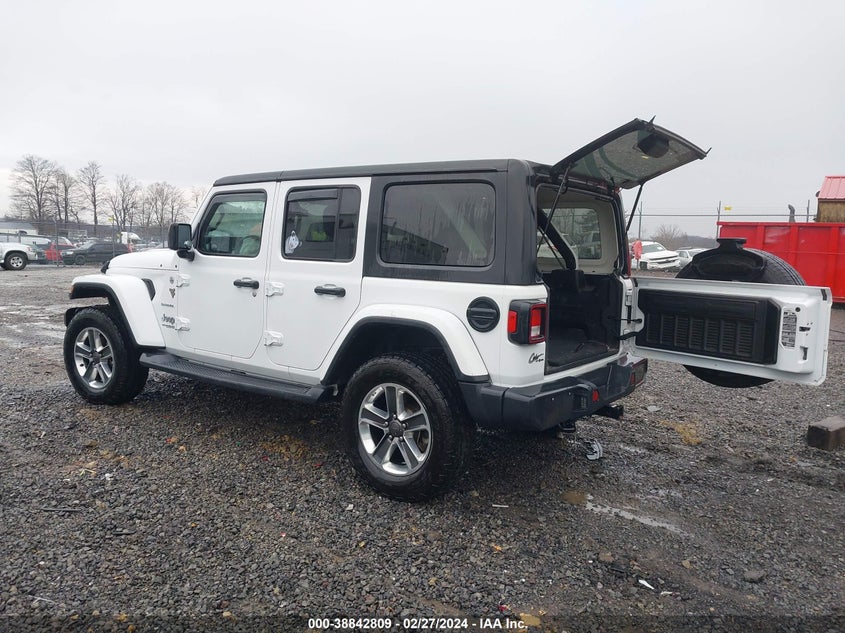 2019 JEEP WRANGLER UNLIMITED SAHARA 4X4 - 1C4HJXEN5KW634434