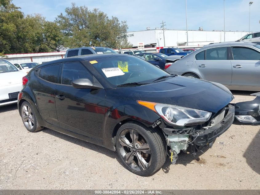 2016 Hyundai Veloster VIN: KMHTC6AD5GU266718 Lot: 38842854