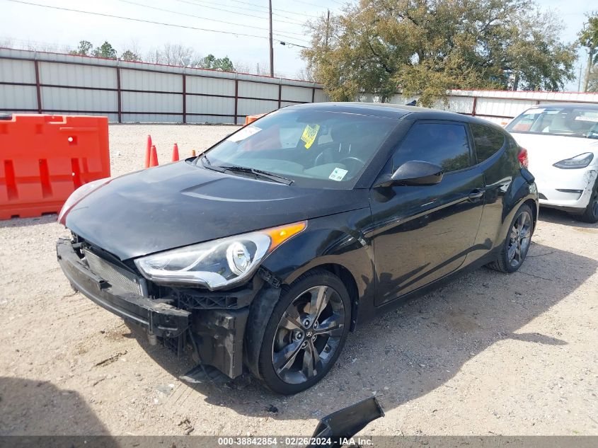 2016 Hyundai Veloster VIN: KMHTC6AD5GU266718 Lot: 38842854