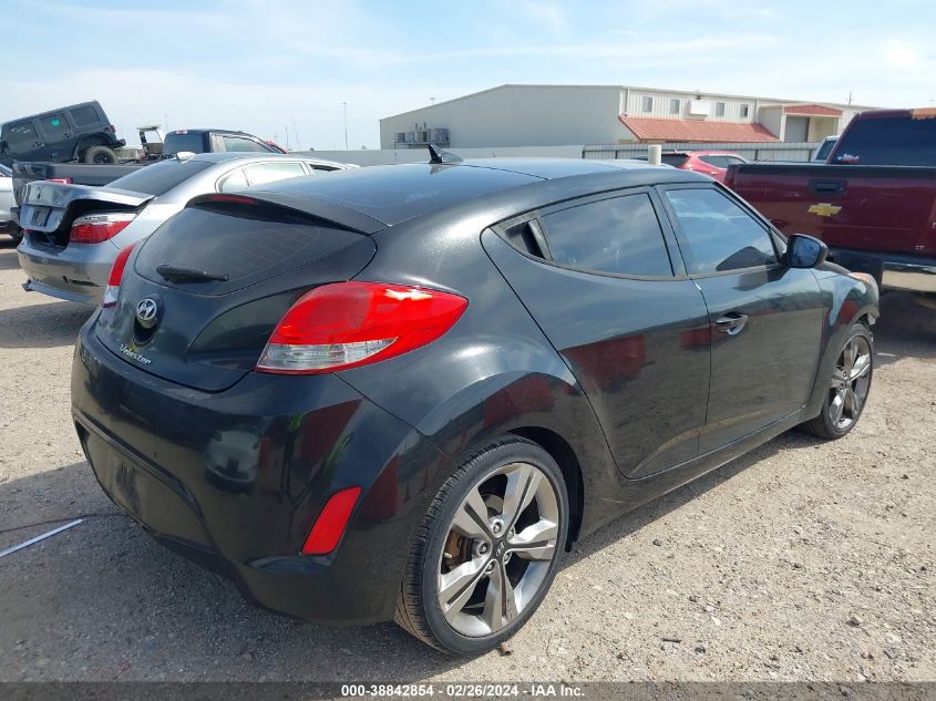 2016 Hyundai Veloster VIN: KMHTC6AD5GU266718 Lot: 38842854