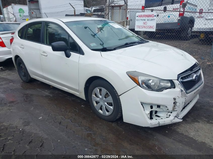 2016 SUBARU IMPREZA 2.0I - JF1GPAA69GH200251