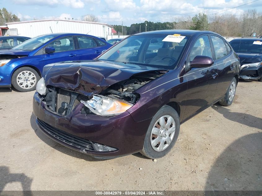 2007 Hyundai Elantra Gls/Limited/Se VIN: KMHDU46D37U046590 Lot: 38842979