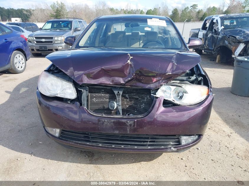 2007 Hyundai Elantra Gls/Limited/Se VIN: KMHDU46D37U046590 Lot: 38842979