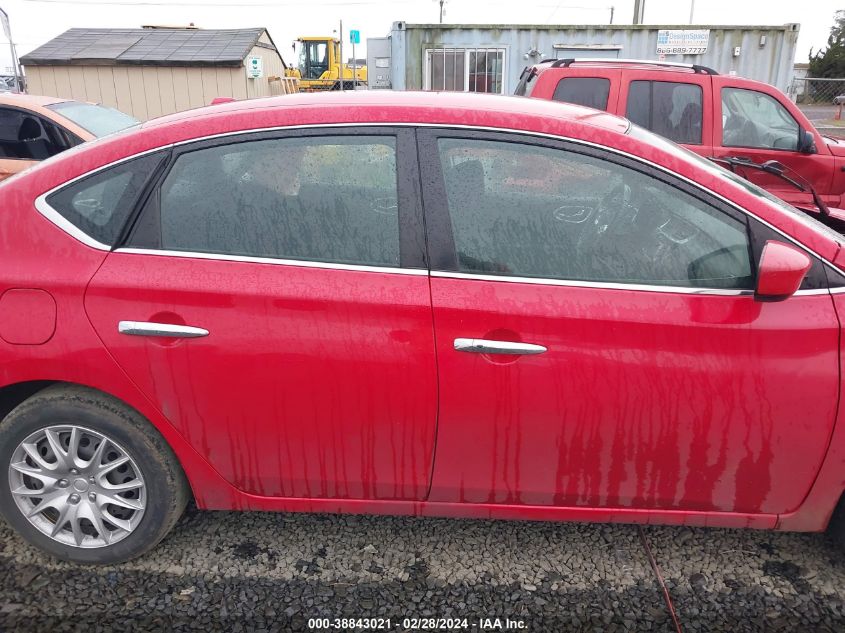 2017 Nissan Sentra Sv VIN: 3N1AB7AP0HL681104 Lot: 38843021