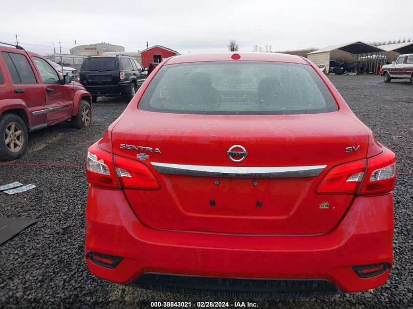 2017 Nissan Sentra Sv VIN: 3N1AB7AP0HL681104 Lot: 38843021