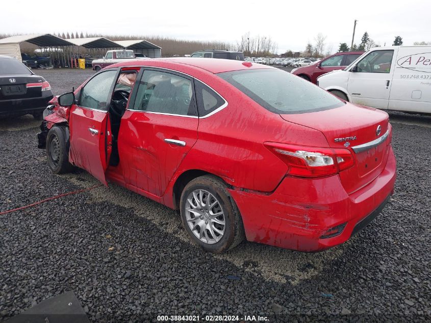 2017 Nissan Sentra Sv VIN: 3N1AB7AP0HL681104 Lot: 38843021