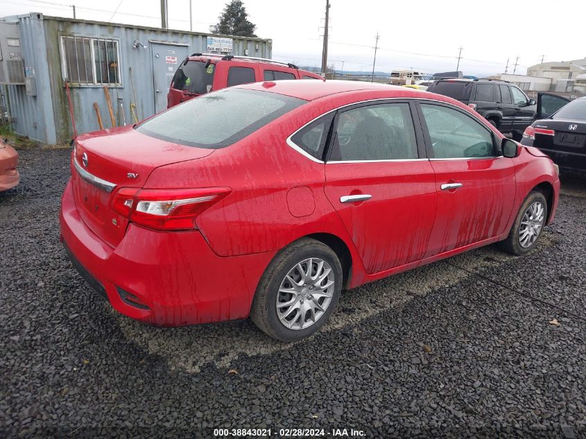 2017 Nissan Sentra Sv VIN: 3N1AB7AP0HL681104 Lot: 38843021