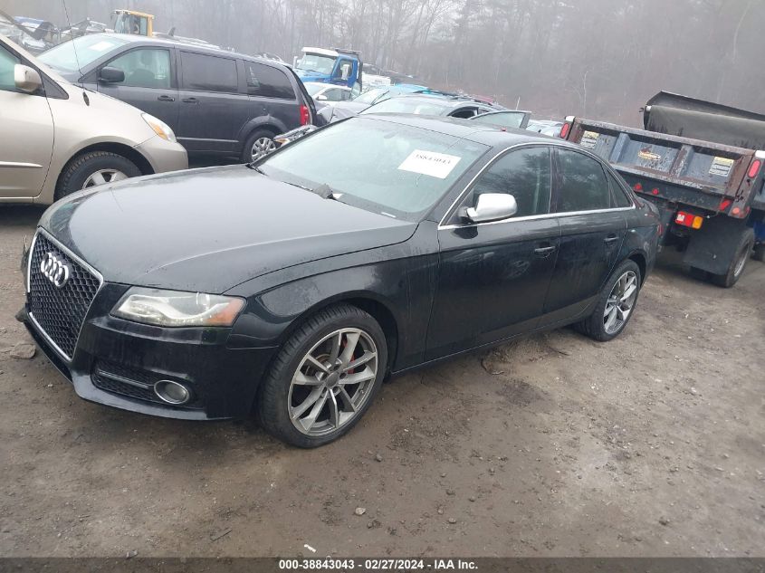 2012 Audi A4 2.0T Premium VIN: WAUBFAFL1CA120447 Lot: 38843043