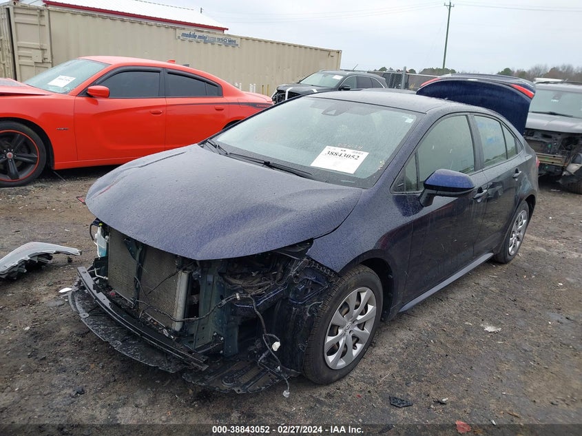 VIN JTDEPRAE1LJ030137 2020 TOYOTA COROLLA LE