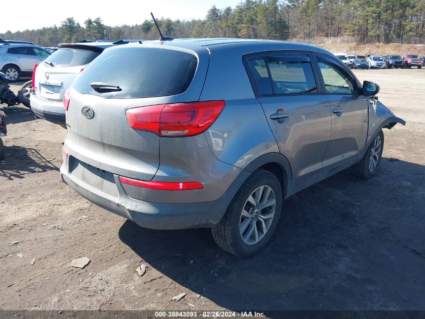 2015 Kia Sportage Lx VIN: KNDPBCAC3F7682150 Lot: 38843093