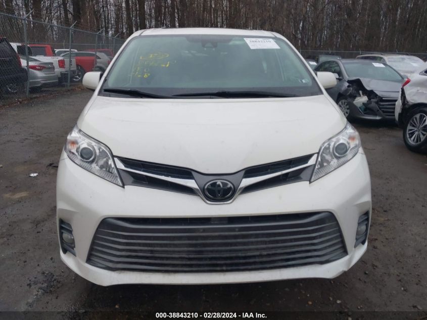 2019 Toyota Sienna Xle 7 Passenger VIN: 5TDDZ3DC7KS212438 Lot: 38843210