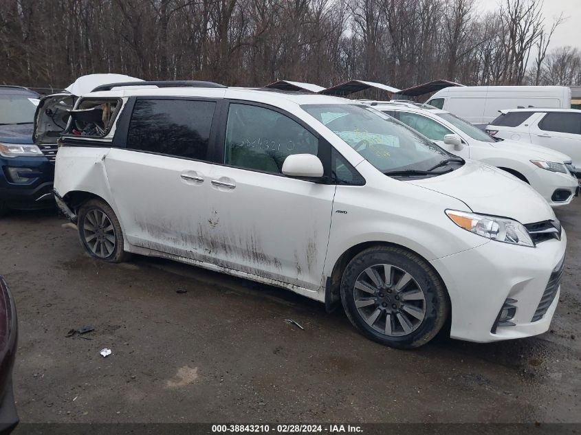 2019 Toyota Sienna Xle 7 Passenger VIN: 5TDDZ3DC7KS212438 Lot: 38843210