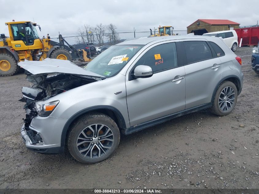 2019 Mitsubishi Outlander Sport 2.0 Es VIN: JA4AR3AU1KU026304 Lot: 38843213