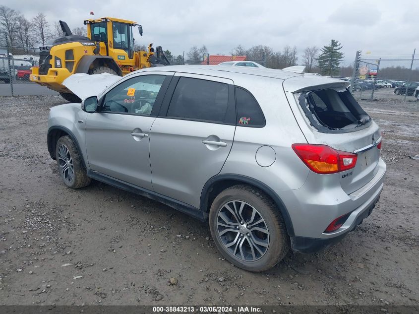 2019 Mitsubishi Outlander Sport 2.0 Es VIN: JA4AR3AU1KU026304 Lot: 38843213