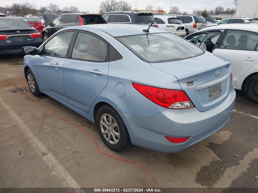 2013 HYUNDAI ACCENT GLS/GS - KMHCT4AE5DU460870