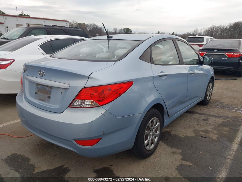 2013 HYUNDAI ACCENT GLS/GS - KMHCT4AE5DU460870