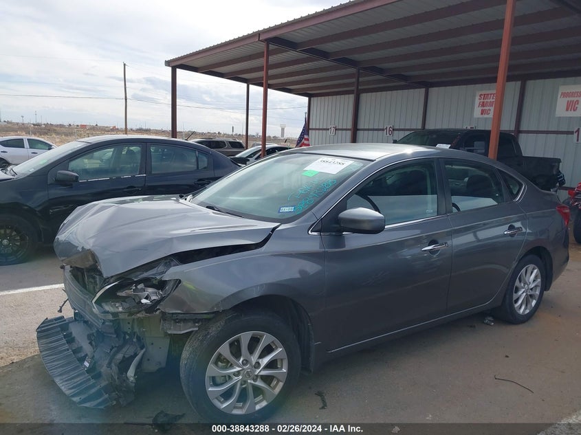 VIN 3N1AB7AP9KY204519 2019 NISSAN SENTRA S/SV/SR/SL