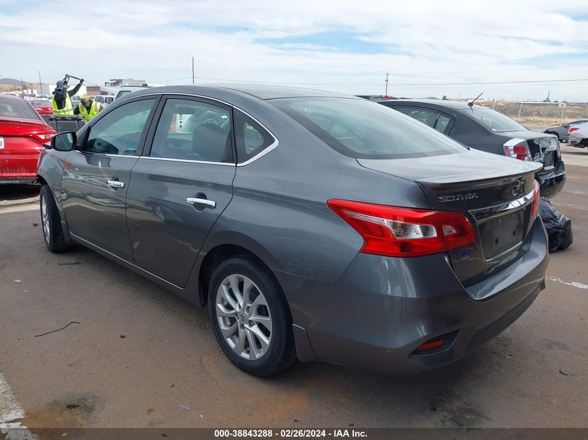 VIN 3N1AB7AP9KY204519 2019 NISSAN SENTRA S/SV/SR/SL