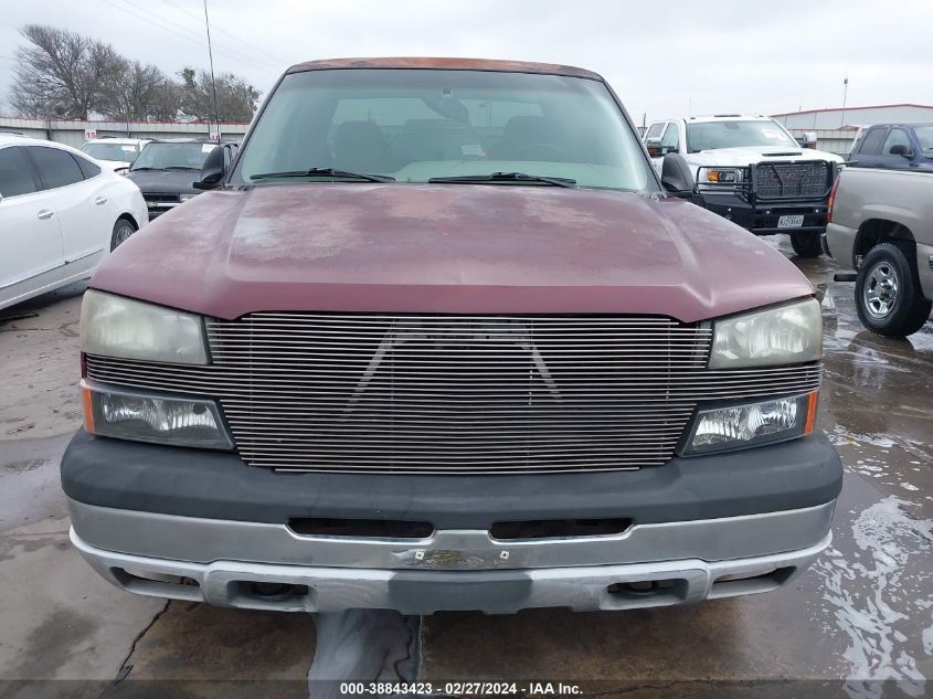 2003 Chevrolet Silverado 1500 Ls VIN: 1GCEC19VX3Z247642 Lot: 38843423