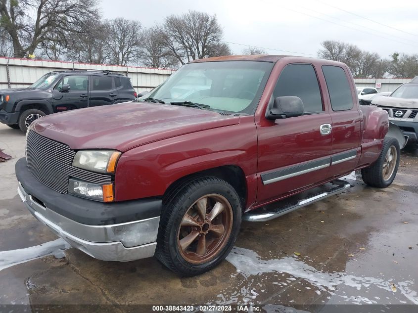 2003 Chevrolet Silverado 1500 Ls VIN: 1GCEC19VX3Z247642 Lot: 38843423