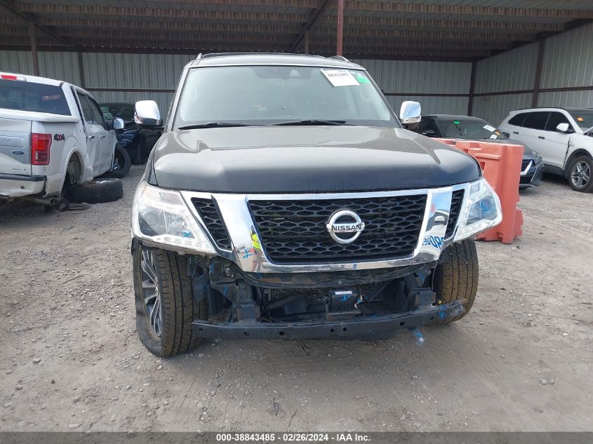 2019 Nissan Armada Sl VIN: JN8AY2NC2K9581791 Lot: 38843485