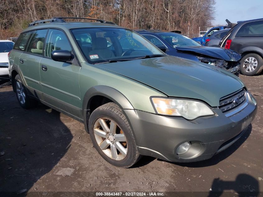 2006 Subaru Outback 2.5I VIN: 4S4BP61C967344177 Lot: 38843487