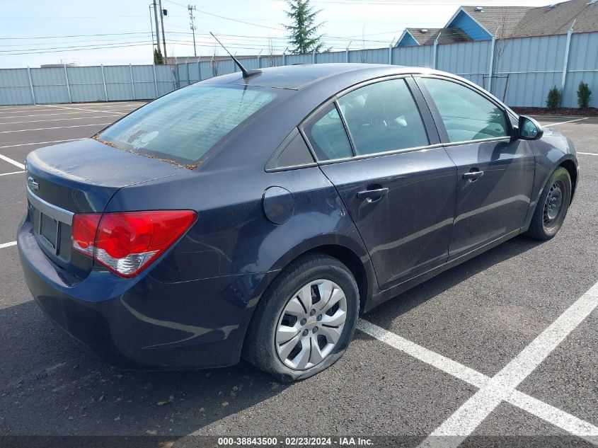 2014 Chevrolet Cruze Ls Auto VIN: 1G1PA5SG1E7304853 Lot: 38843500