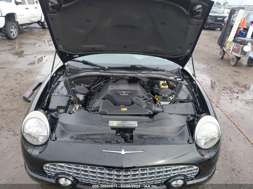 2004 Ford Thunderbird VIN: 1FAHP60AX4Y111470 Lot: 38843571