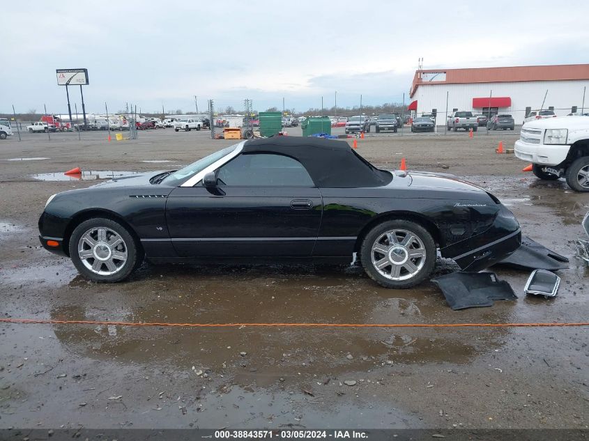 2004 Ford Thunderbird VIN: 1FAHP60AX4Y111470 Lot: 38843571