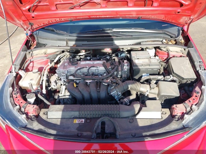VIN 5YFEPMAE6MP258862 2021 TOYOTA COROLLA LE