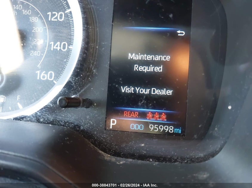 VIN 5YFEPMAE6MP258862 2021 TOYOTA COROLLA LE