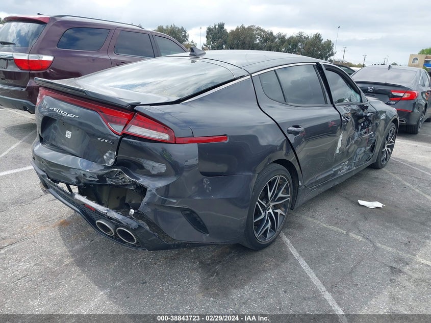 2022 Kia Stinger Gt-Line VIN: KNAE35LD4N6103383 Lot: 38843723