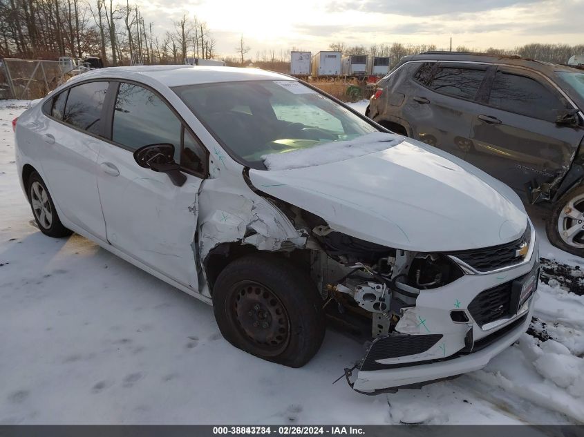 2017 Chevrolet Cruze Ls Auto VIN: 1G1BC5SM3H7275872 Lot: 38843734