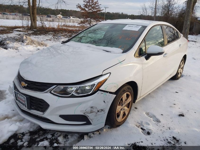 2017 Chevrolet Cruze Ls Auto VIN: 1G1BC5SM3H7275872 Lot: 38843734