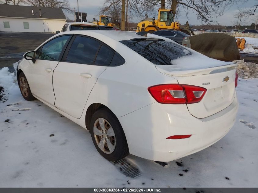 2017 Chevrolet Cruze Ls Auto VIN: 1G1BC5SM3H7275872 Lot: 38843734