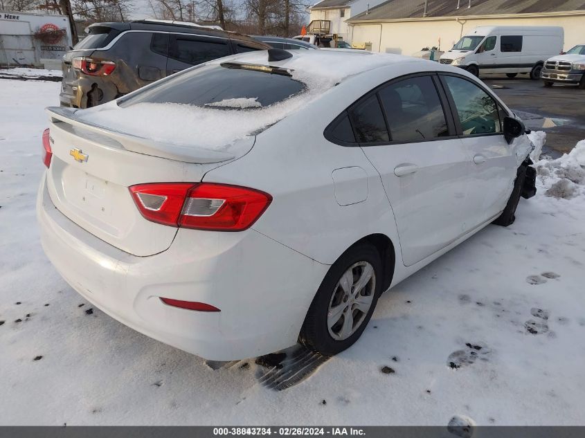 2017 Chevrolet Cruze Ls Auto VIN: 1G1BC5SM3H7275872 Lot: 38843734