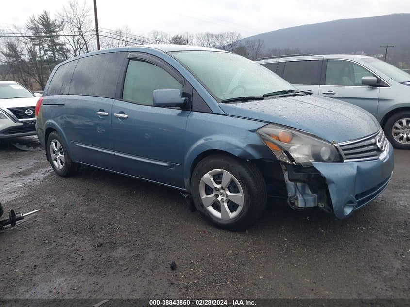 2009 Nissan Quest 3.5 VIN: 5N1BV28U79N104994 Lot: 38843850