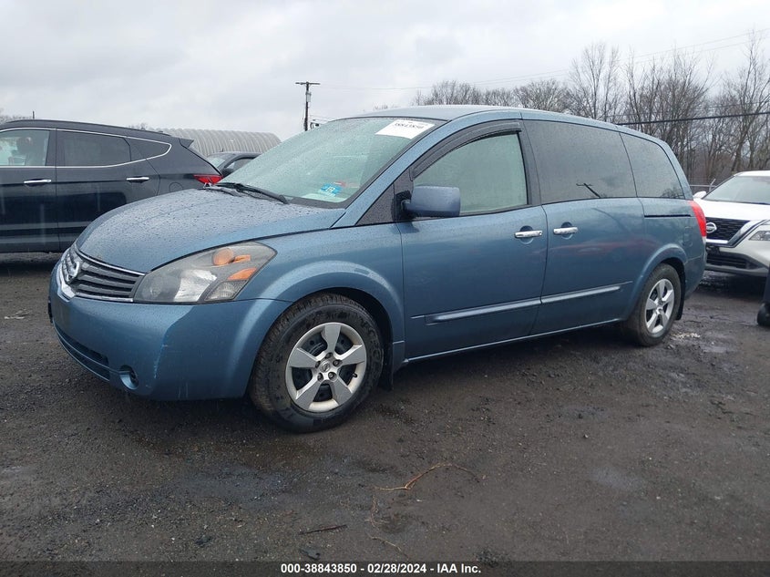 2009 Nissan Quest 3.5 VIN: 5N1BV28U79N104994 Lot: 38843850