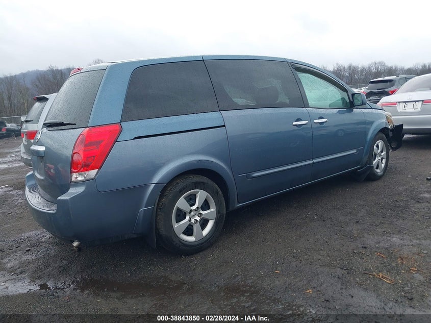 2009 Nissan Quest 3.5 VIN: 5N1BV28U79N104994 Lot: 38843850