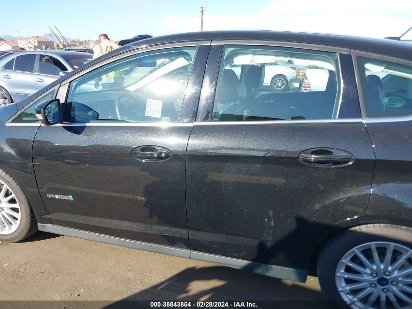 2013 Ford C-Max Hybrid Sel VIN: 1FADP5BUXDL522932 Lot: 38843854