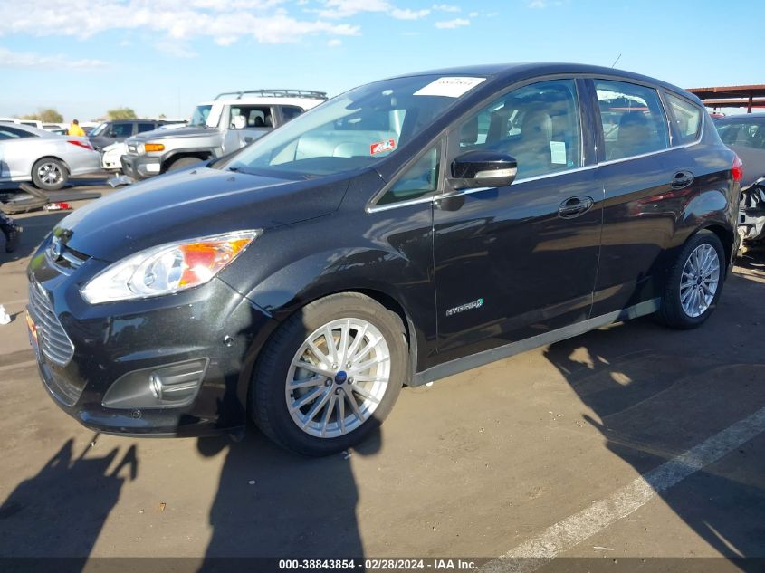 2013 Ford C-Max Hybrid Sel VIN: 1FADP5BUXDL522932 Lot: 38843854