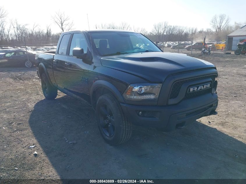 2019 Ram 1500 Classic Warlock Quad Cab 4X4 6'4 Box VIN: 1C6RR7GG6KS632380 Lot: 38843889