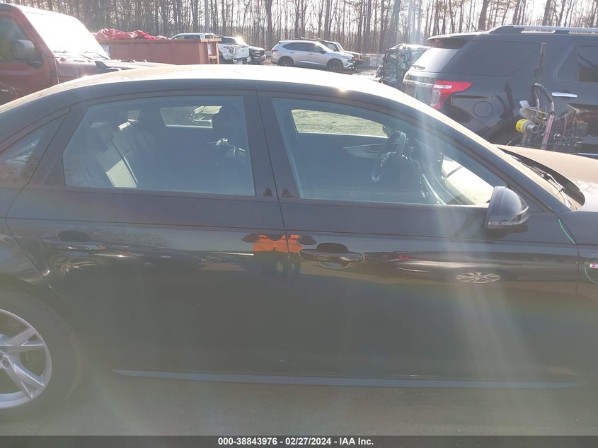 VIN WAUDNAF46JA035363 2018 AUDI A4 PREMIUM