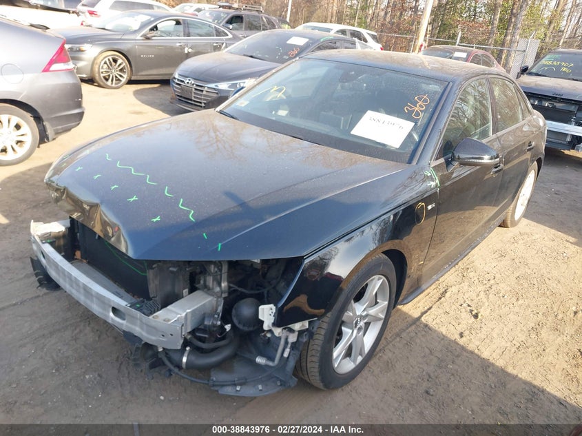 VIN WAUDNAF46JA035363 2018 AUDI A4 PREMIUM