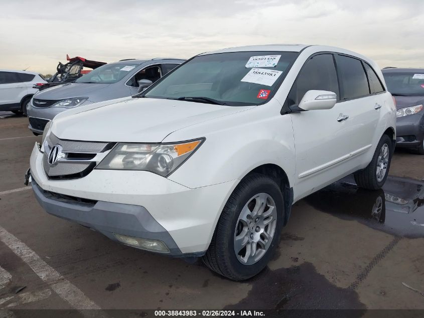 2009 Acura Mdx Technology Package VIN: 2HNYD28689H532868 Lot: 38843983