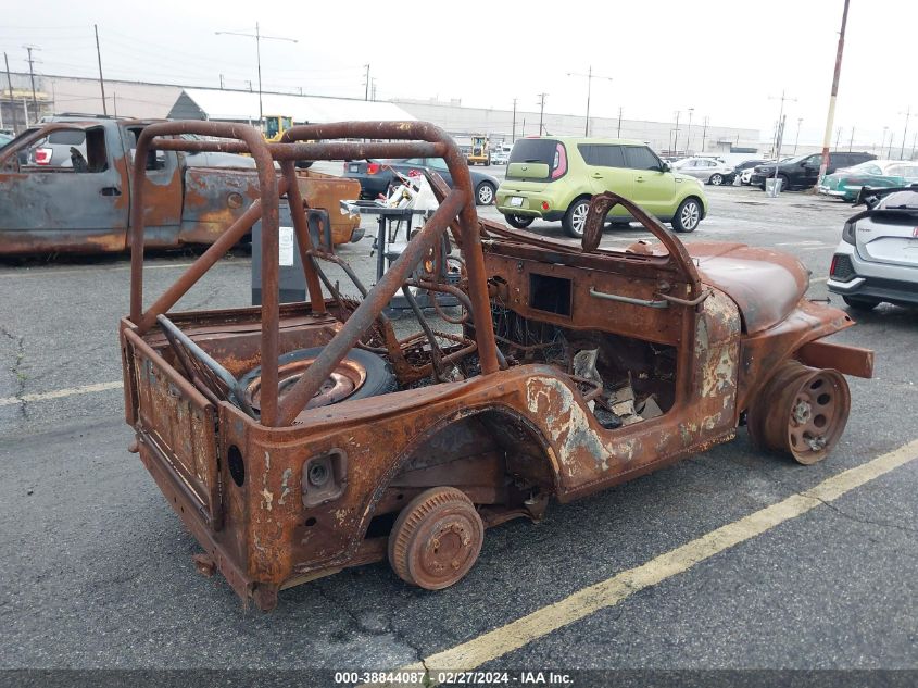 1976 Jeep Cj5 VIN: 0000J6F83EH092982 Lot: 38844087